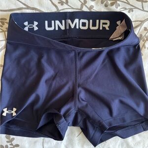 Under Armour Women's Dark Blue Athletic Shorts